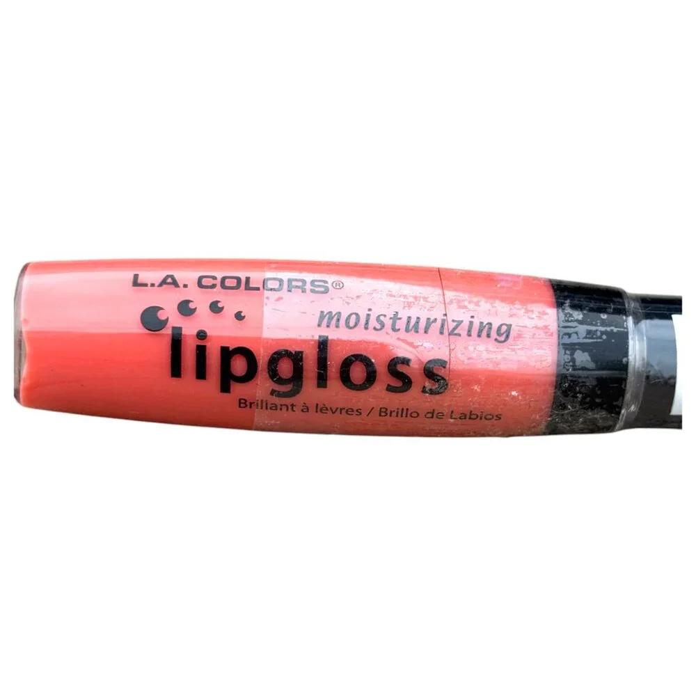 L.A. Colors Moisturizing Lip Gloss LG930‎ Coral Crush- Sealed- New without Box